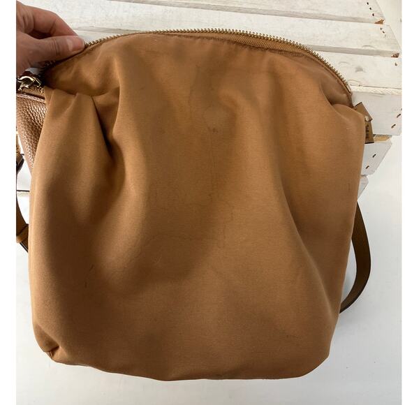 COACH F31507 LARGE BROWN PEBBLED LEATHER CROSSBODY BAG - Picture 12 of 16